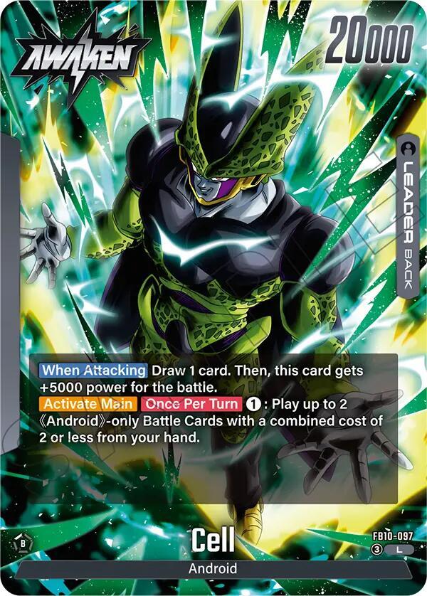 Cell FB10-097 Cross Force Fusion World card