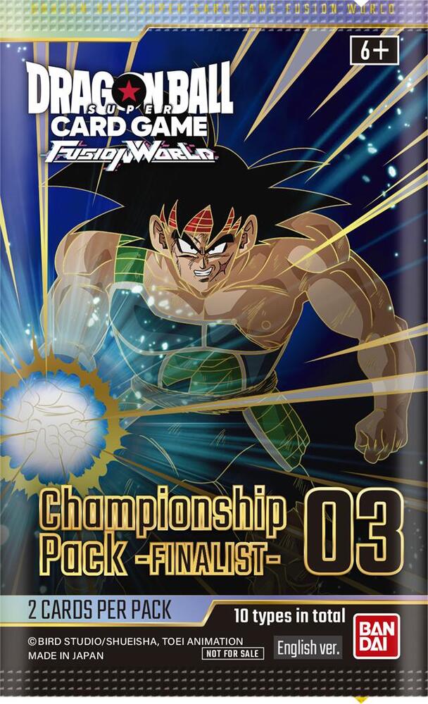 Championship Pack Finalist 03 Tournament and Championship Promos Fusion World card