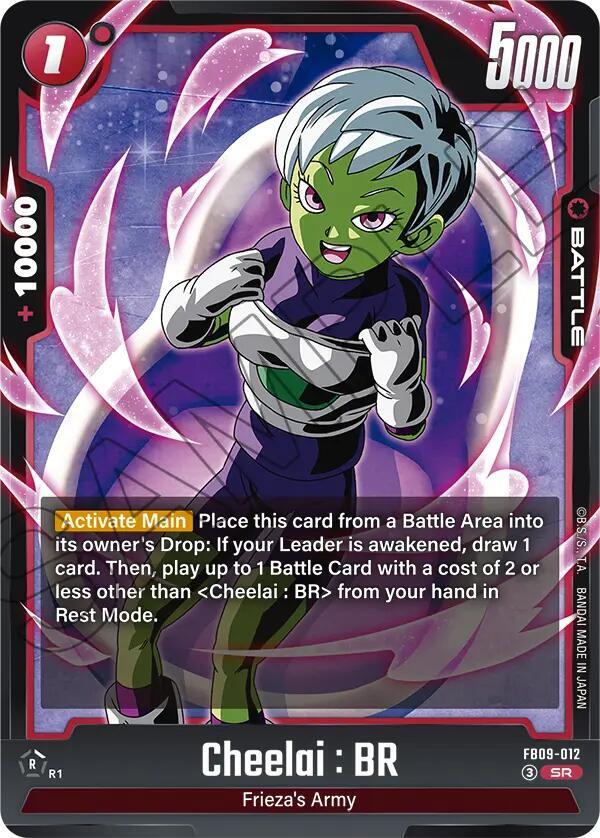 Cheelai BR FB09-012 Dual Evolution Fusion World card