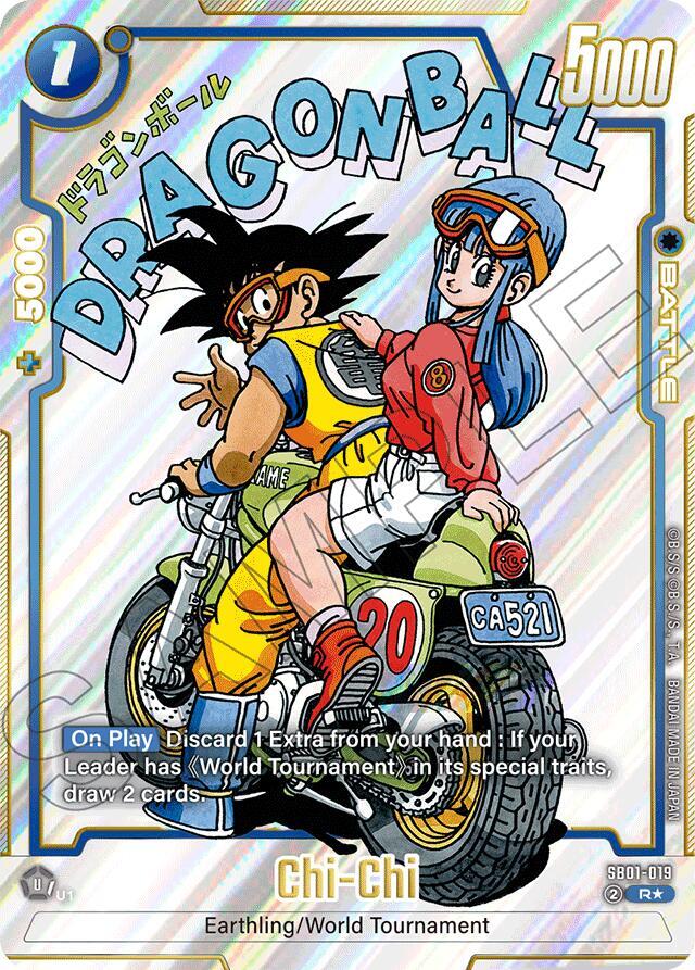 Chi Chi Alternate Art SB01-019 Manga Booster 01 Fusion World card