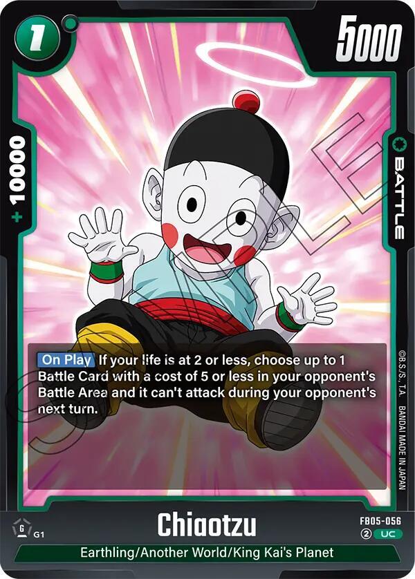 Chiaotzu FB05-056 New Adventure Fusion World card