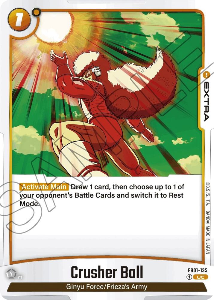 Crusher Ball FB01-135 Awakened Pulse Fusion World card