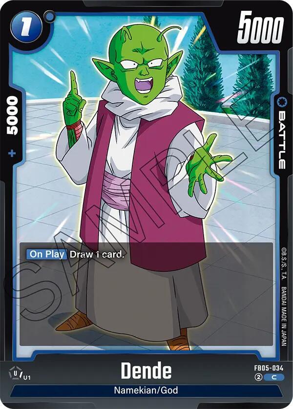 Dende FB05-034 New Adventure Fusion World card