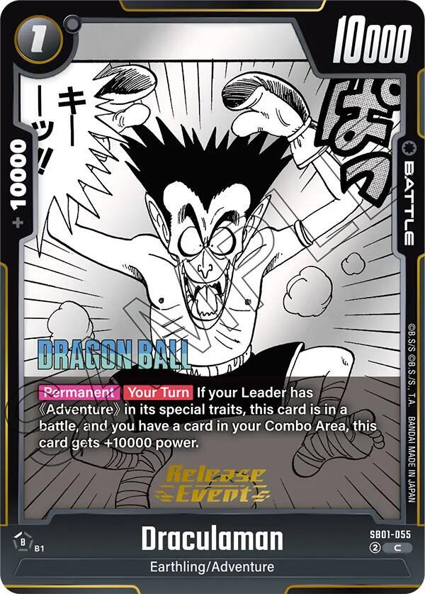 Draculaman SB01-055 Manga Booster 01 Release Event Cards Fusion World card