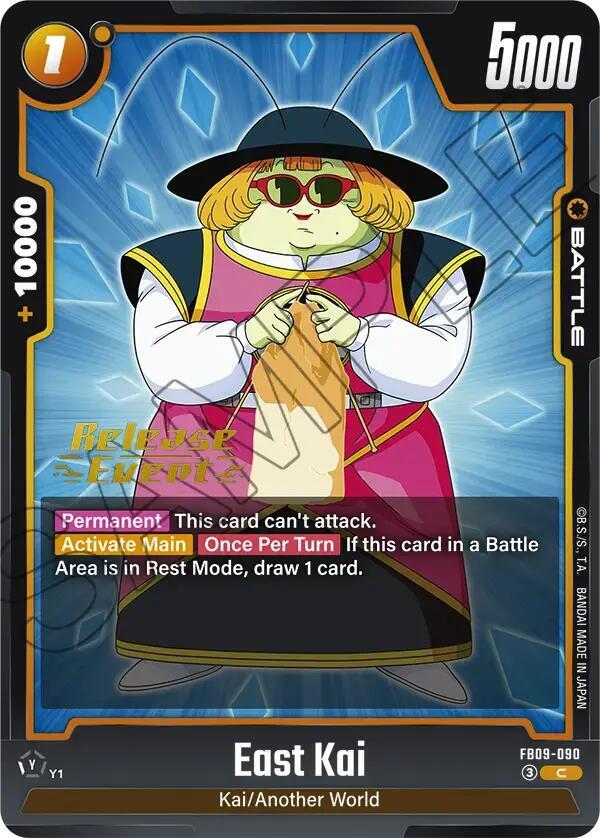 East Kai FB09-090 Dual Evolution Release Event Cards Fusion World card