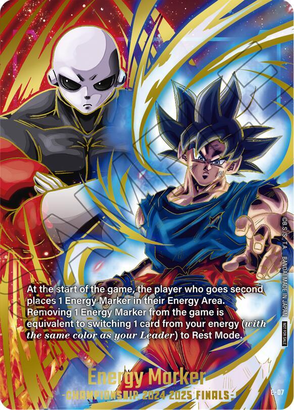 Energy Marker Championship 2024 2025 Finals E-07 Tournament and Championship Promos Fusion World card
