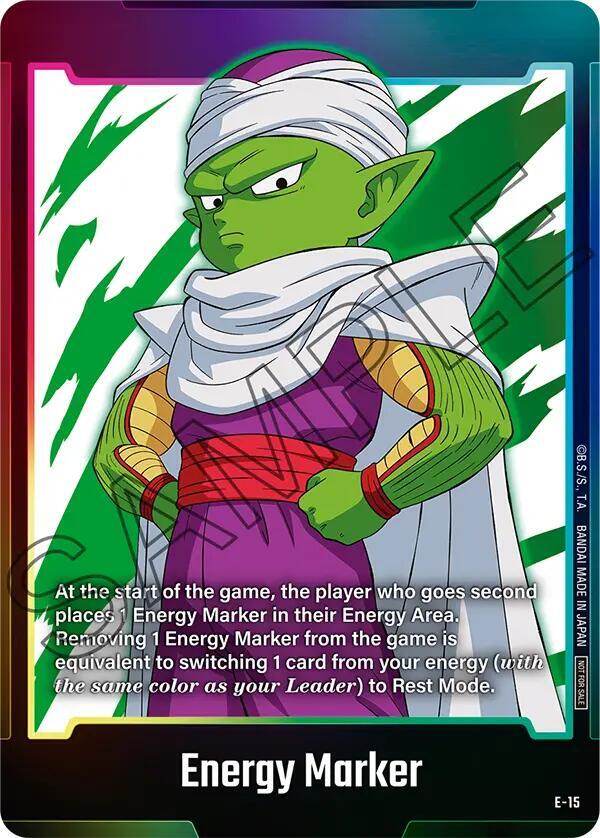 Energy Marker E-15 Fusion World Energy Markers Fusion World card
