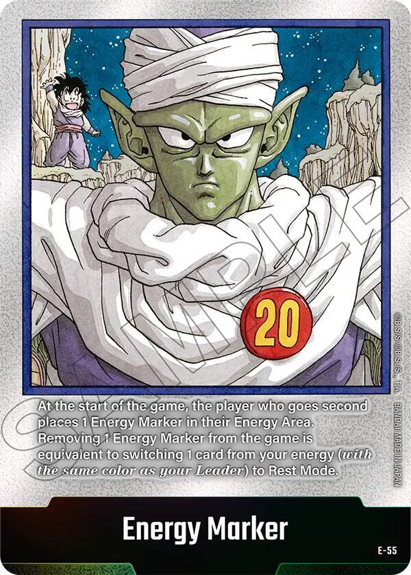 Energy Marker E-55 Fusion World Energy Markers Fusion World card