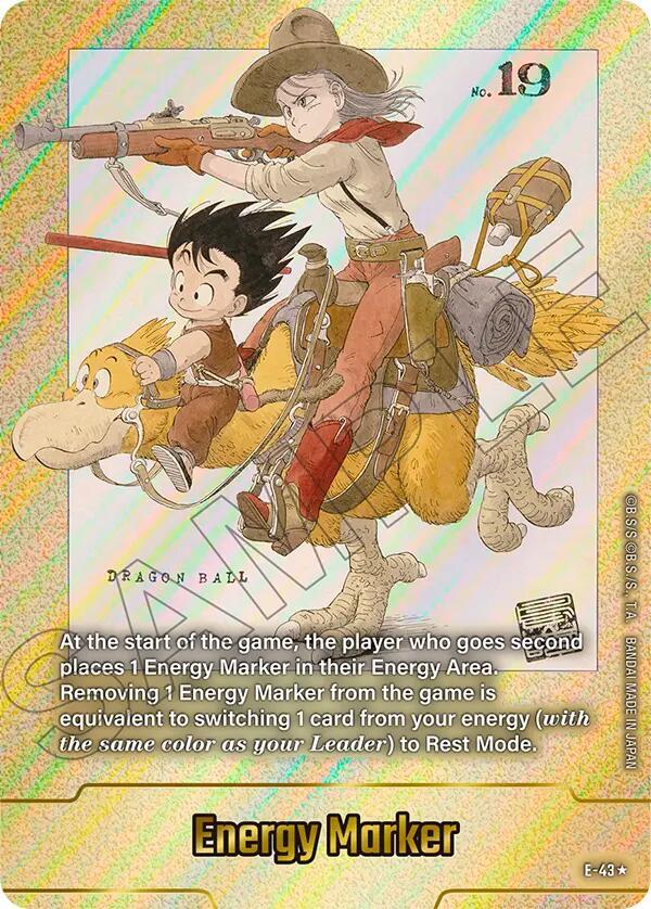 Energy Marker Gold E-43 Fusion World Energy Markers Fusion World card