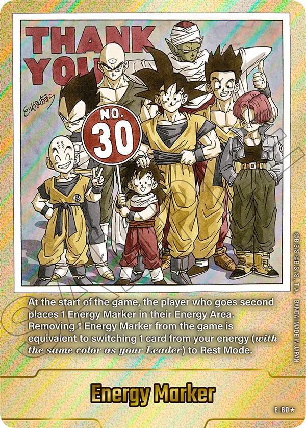 Energy Marker Gold E-60 Fusion World Energy Markers Fusion World card