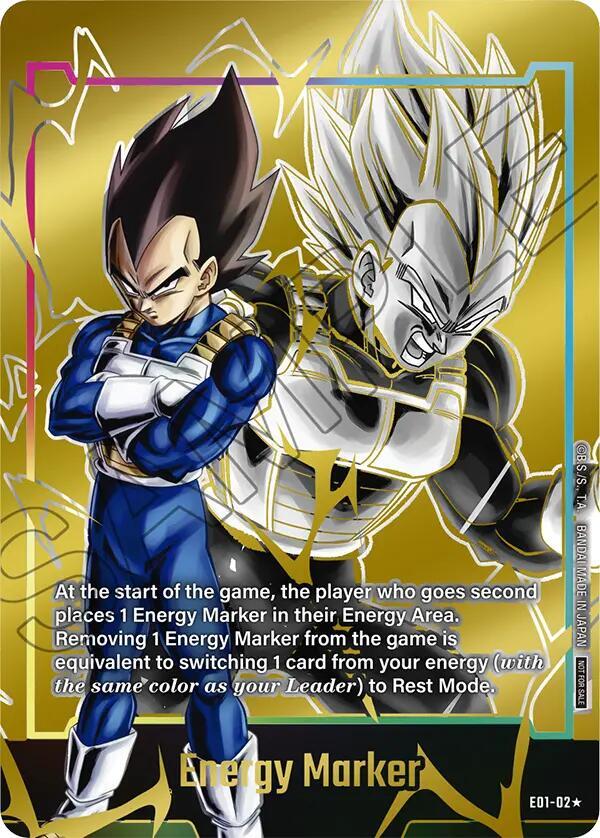 Energy Marker Gold E01-02 Fusion World Energy Markers Fusion World card