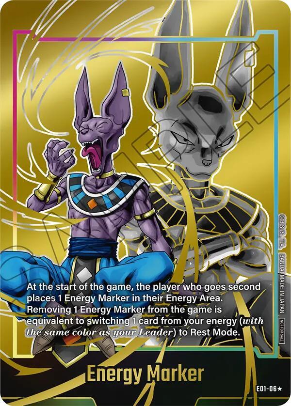 Energy Marker Gold E01-06 Fusion World Energy Markers Fusion World card