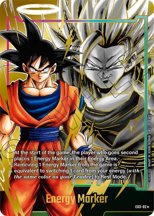 Energy Marker Gold E03-02 Fusion World Energy Markers Fusion World card