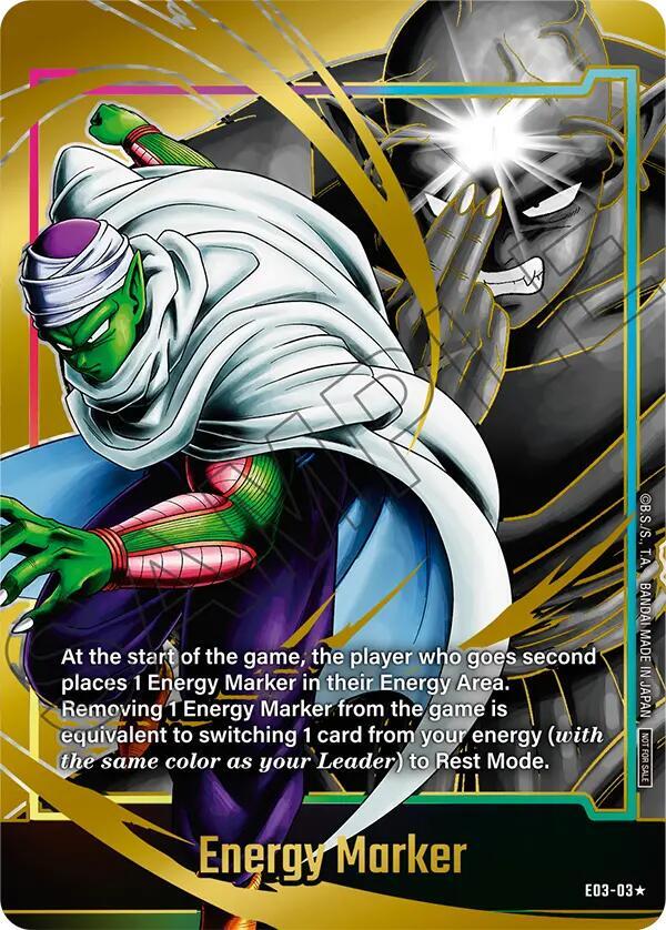 Energy Marker Gold E03-03 Fusion World Energy Markers Fusion World card