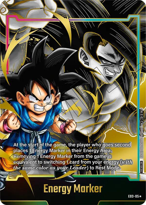 Energy Marker Gold E03-05 Fusion World Energy Markers Fusion World card
