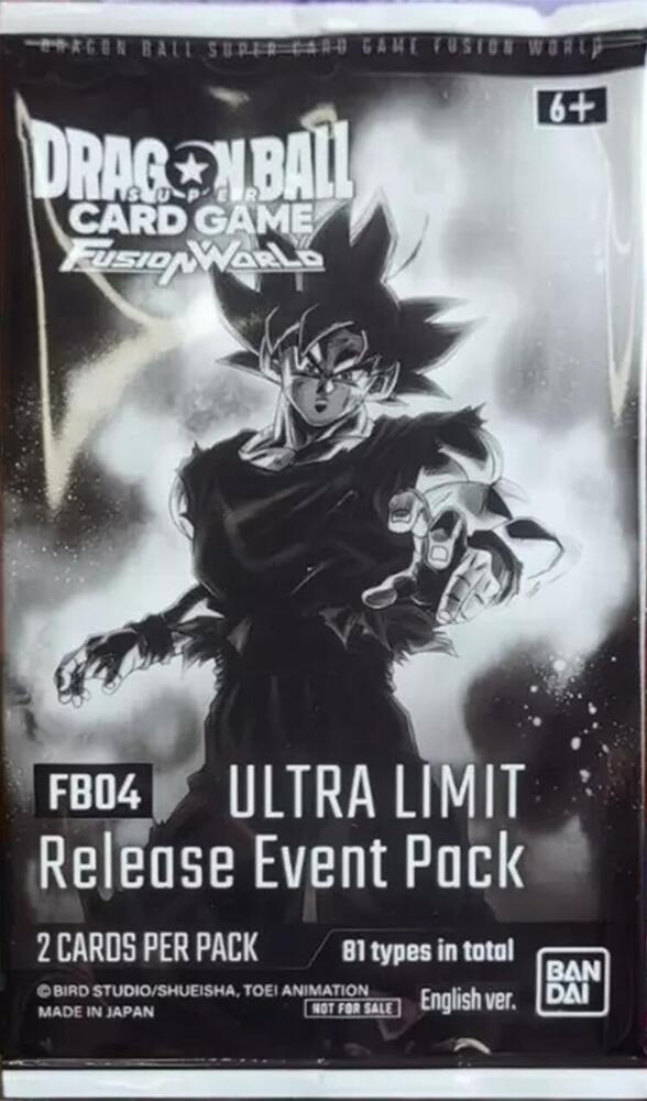 FB04 Ultra Limit Release Event Pack  Ultra Limit Release Event Cards Fusion World card