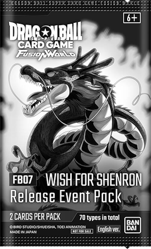 FB07 Wish For Shenron Release Event Pack Wish For Shenron Release Event Cards Fusion World card