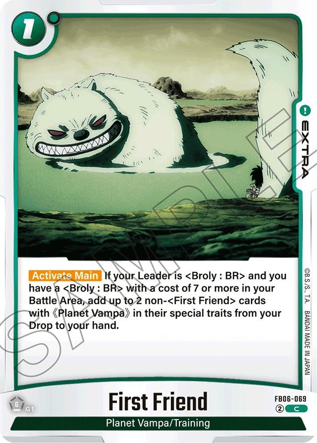 First Friend FB06-069 Rivals Clash Fusion World card