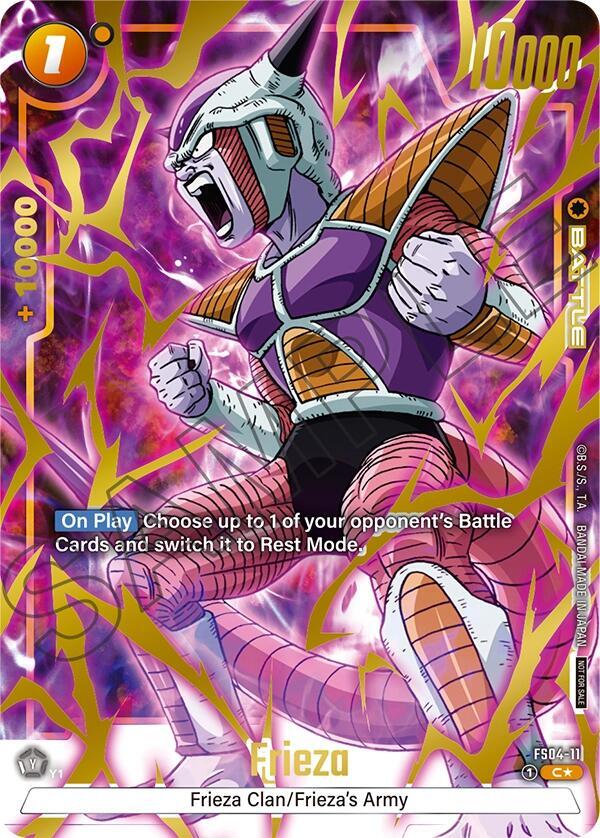 Frieza Championship Pack 03 FS04-11 Tournament and Championship Promos Fusion World card