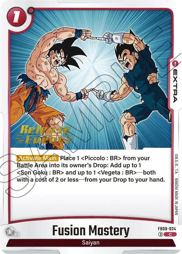 Fusion Mastery FB09-024 Dual Evolution Release Event Cards Fusion World card
