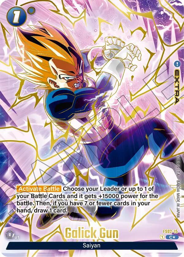 Galick Gun 1st Anniversary Set FS02-15 Fusion World Promotion Cards and Packs Fusion World card