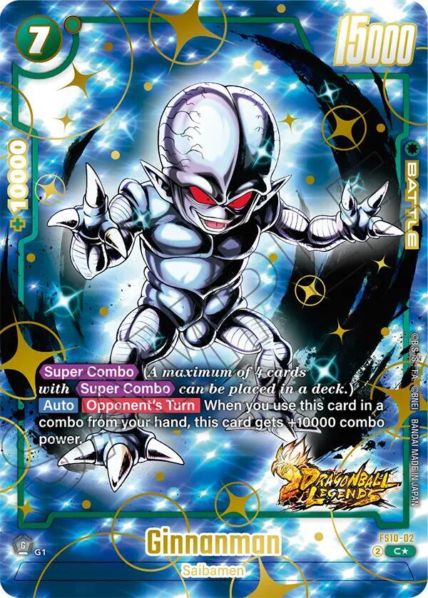 Ginnanaman Bonus Pack Alternate Art FS10-02 Starter Deck 10: Giblet Fusion World card