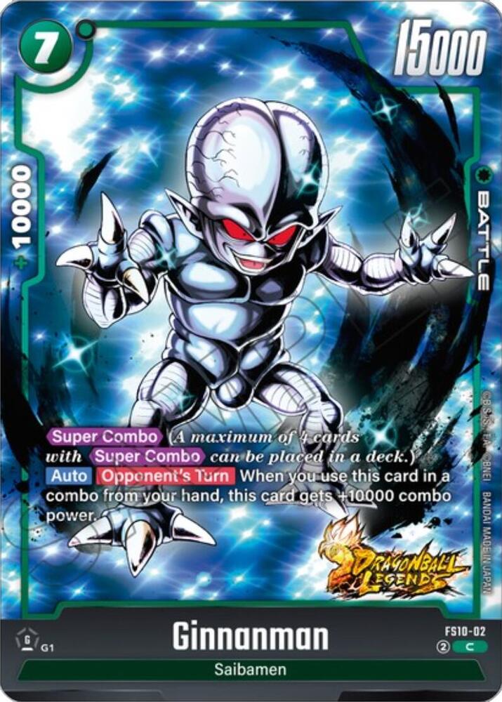 Ginnanaman FS10-02 Starter Deck 10: Giblet Fusion World card