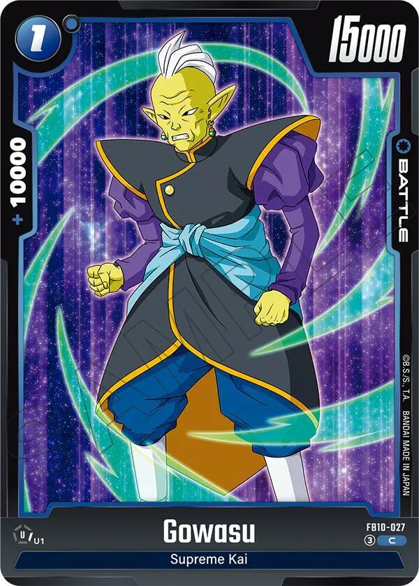 Gowasu FB10-027 Cross Force Fusion World card
