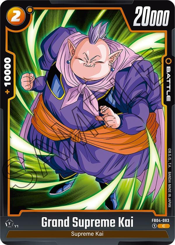 Grand Supreme Kai FB04-083 Ultra Limit Fusion World card