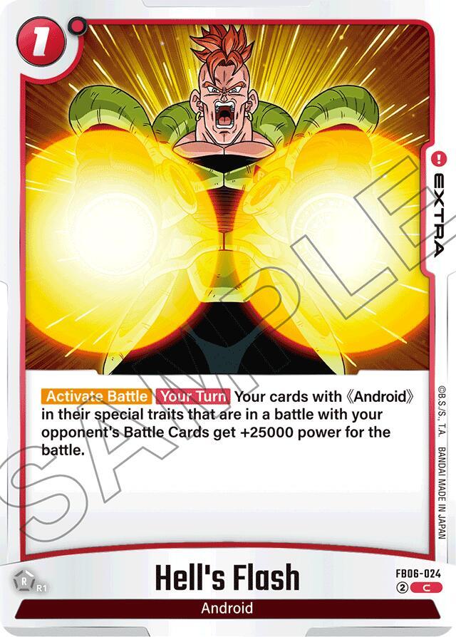Hells Flash FB06-024 Rivals Clash Fusion World card