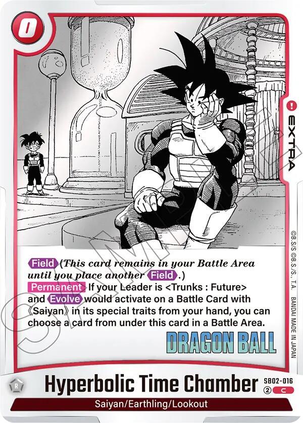 Hyperbolic Time Chamber SB02-016 Manga Booster 02 Fusion World card