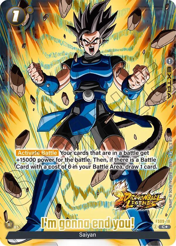 Im gonna eat you Bonus Pack Alternate Art FS09-18 Starter Deck 9: Shallot Fusion World card