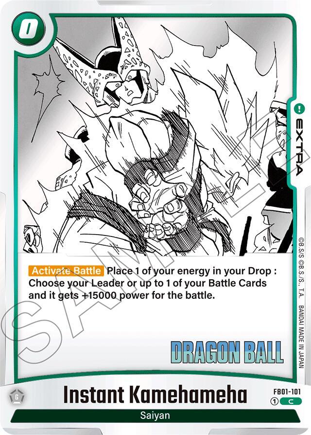 Instant Kamehameha FB01-101 Manga Booster 01 Fusion World card