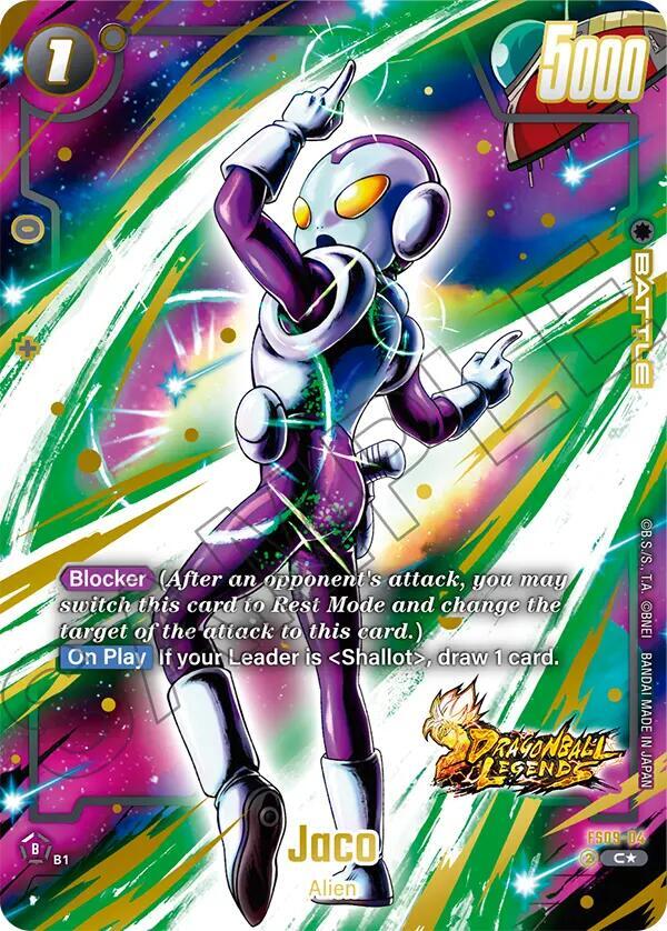 Jaco Bonus Pack Alternate Art FS09-04 Starter Deck 9: Shallot Fusion World card