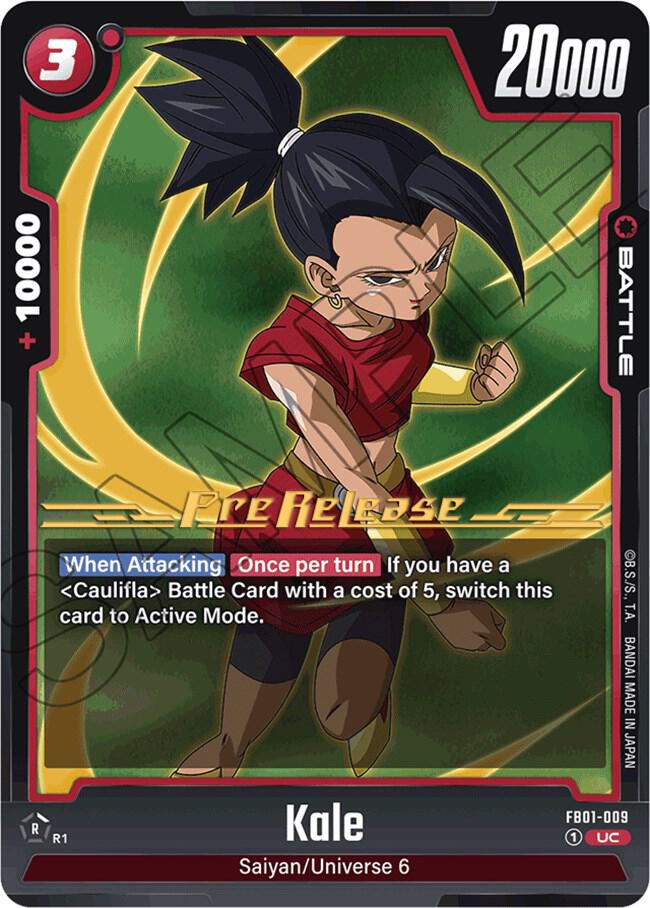 Kale FB01-009 Awakened Pulse Pre-Release Cards Fusion World card