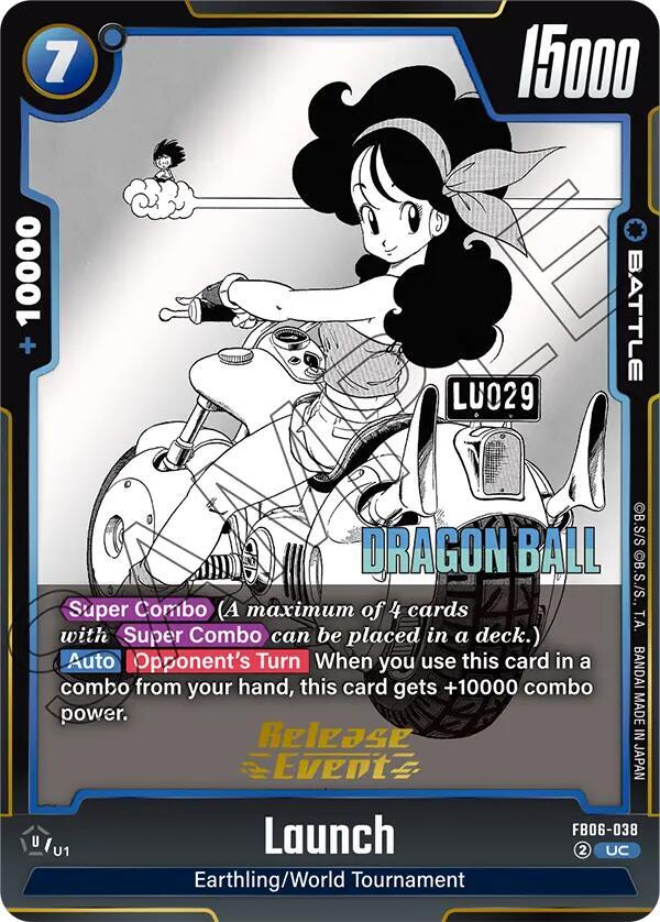 Launch FB06-038 Manga Booster 01 Release Event Cards Fusion World card