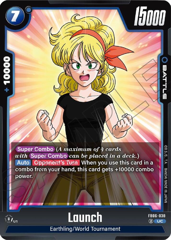 Launch FB06-038 Rivals Clash Fusion World card
