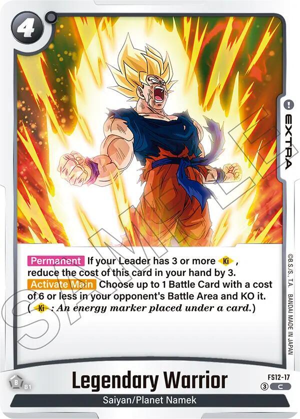 Legendary Warrior FS12-17 Starter Deck EX: The Beat of Ki Fusion World card