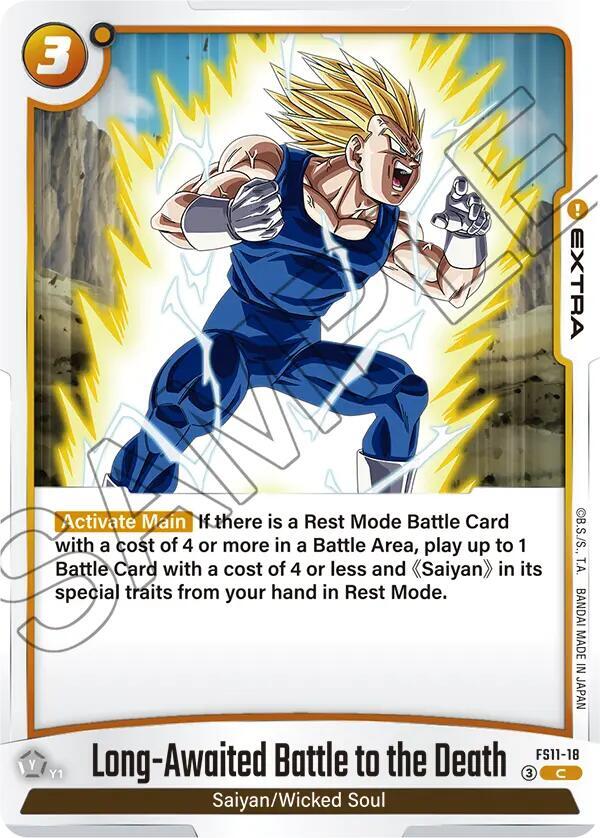 Long Awaited Battle to the Death FS11-18 Starter Deck EX: The Phase of Evolution Fusion World card