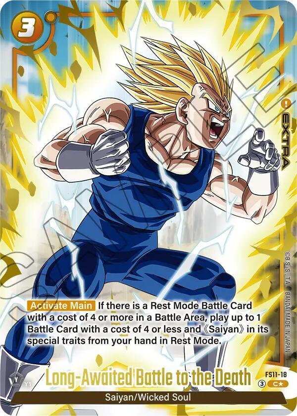 Long Awaited Battle to the Death Gold FS11-18 Starter Deck EX: The Phase of Evolution Fusion World card