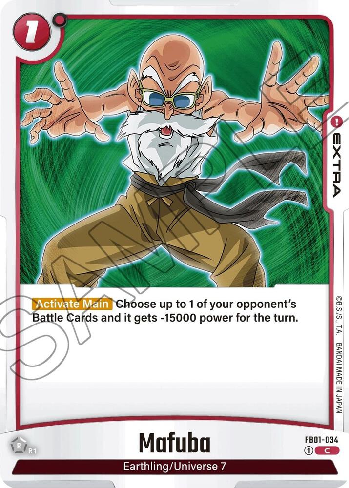 Mafuba FB01-034 Awakened Pulse Fusion World card