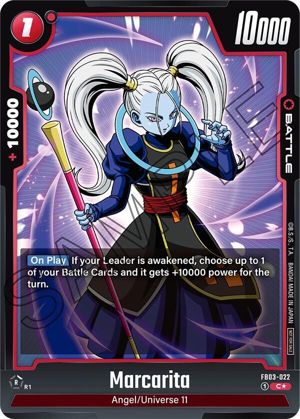 Marcarita Tournament Pack 04 FB03-022 Tournament and Championship Promos Fusion World card