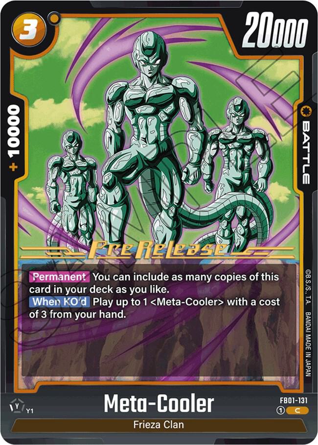 Meta Cooler FB01-131 Awakened Pulse Pre-Release Cards Fusion World card