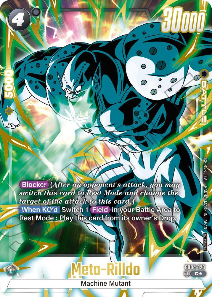 Meta Rilldo Alternate Art Limited Pack 01 FB04-123 Tournament and Championship Promos Fusion World card