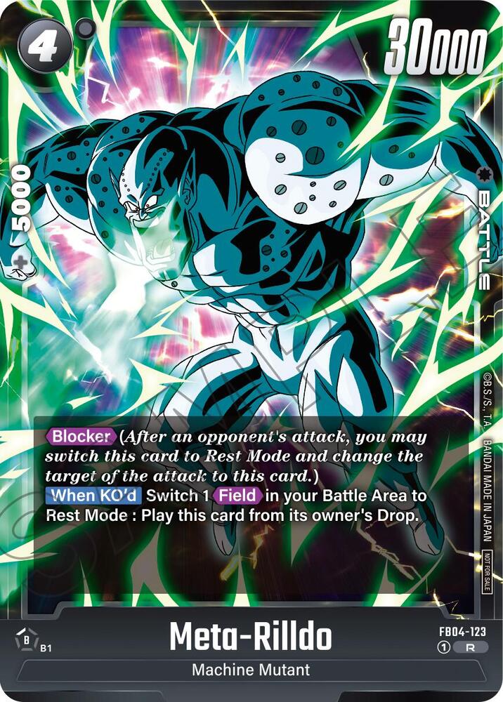 Meta Rilldo Limited Pack 01 FB04-123 Tournament and Championship Promos Fusion World card