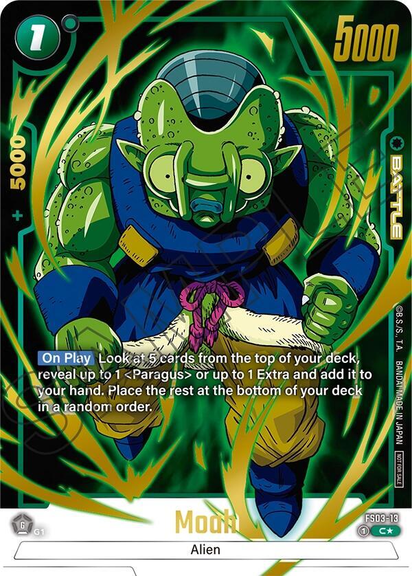 Moah Championship Pack 03 FS03-13 Tournament and Championship Promos Fusion World card