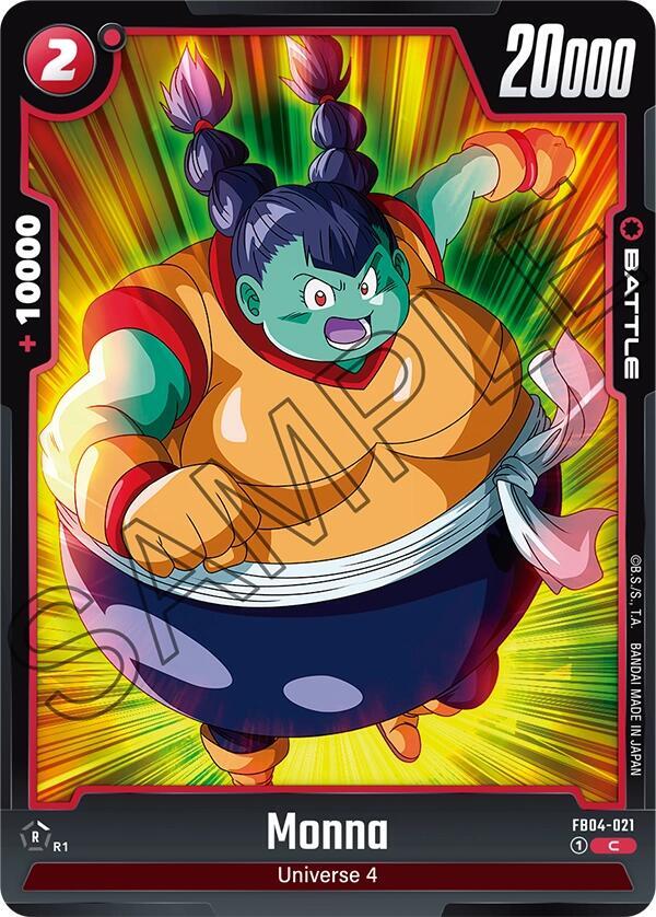 Monna FB04-021 Ultra Limit Fusion World card