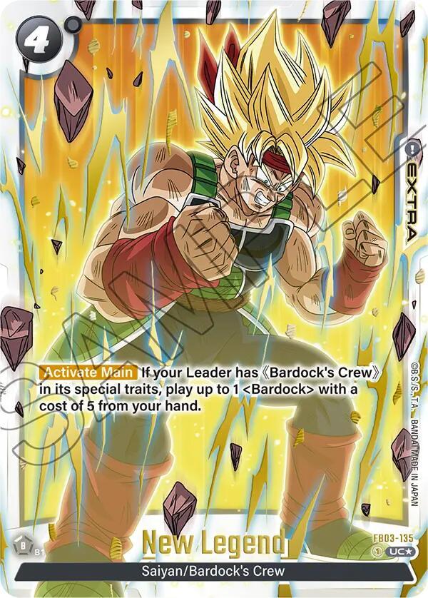 New Legend Alternate Art FB03-135 Raging Roar Alternate Art Reprints Fusion World card