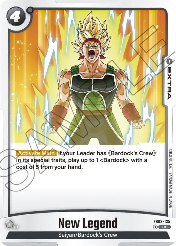 New Legend FB03-135 Raging Roar Fusion World card