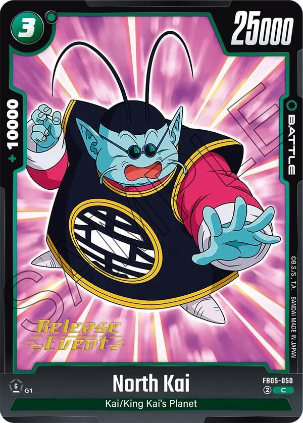 North Kai FB05-050 New Adventure Release Event Cards Fusion World card